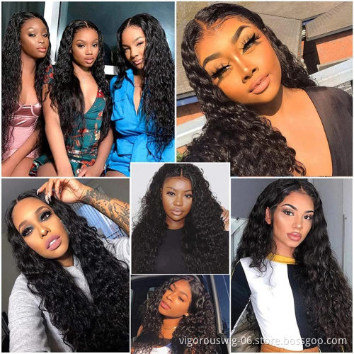 Vigorous Cheap Price Long Jerry Curl Black Heat Resistant Fiber Middle Part Natural Hairline For Black Women Synthetic Hair Wigs